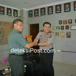 Membina  Soliditas Kapolda NTT Silahturahmi Ke Makorem 161 Wira Sakti