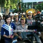 Polwan Berpakaian Bhineka Tunggal Ika Mengingatkan Sosok Kartini