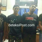 Reskrim dan Intel Kanit Reskrim Polsek Denbar Razia Awu-Awu di Terminal Ubung