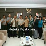 Kerjasama Dengan Polda Bali dibidang Seni Beladiri Karate