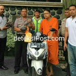Polisi Ciduk Tersangka Pencuri Sepeda Motor