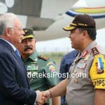 Kedatangan Perdana Menteri Malaysia Kapolda Bali Irjen Pol. Dr. Petrus