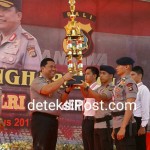 Kapolda Bali Memberikan Apreasiasi Kepada Anggota TNI/Polri Yang Berprestasi