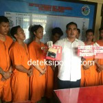Resnarkoba Ciduk Tujuh Tersangka Pengedar Narkoba