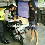 Masyarakat Yang Tertib Berlalulintas dan Pelanggar Ditegur juga Ditilang