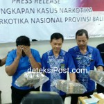 BBN Prov Bali Menggagalkan Pengiriman Narkotika Jenis Ganja Antar Provensi