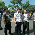 Polresta Denpasar Melakukan Penertiban Angkutan Umum Bus di Termimal Ubung
