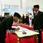 Presiden Lantik Djoko Setiadi sebagai Kepala BSSN