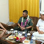 Pangdam IX/Udayana Laporan Kepada Lurah Dauh Puri