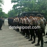 Satgas III Polda Bali Siap Amankan, Tindak Lakukan Penyekatan Kegiatan Kedua Paslon.