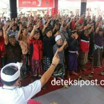 Dukungan Kepada Paslon Koster-Ace terjadi di Wilayah Kintamani Barat.