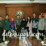 Perkenalkan Program Dua Hari Bersama TNI Panitia BUMN PIC Bali Kunjungi Kodam IX/Udayana