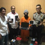 Mochamad Valentino Rosi (14) alias Nino Pelaku Nekad Mencuri Barang Elektronik