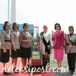 Polwan Polda Bali Terima Piala Bergilir Polwan Cup