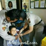 Lindungi Anak Dari Campak dan Rubella Urkes Polres Badung lakukan Vaksinasi