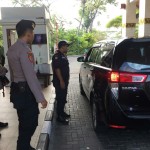 Polda Bali  Memperketat Pengamanan Kawasan Nusa Dua Bali Jelang Kedatangan Presiden RI