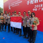 Kapolda Bali sebagai Ketua Team Menembak Indonesia.