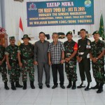 Ketua Tim Pengawasan dan Evaluasi (Wasev) Pelaksanaan TMMD ke 103 di Kabupaten Tolitoli