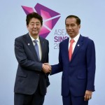 Bahas Ekonomi, Presiden Jokowi Gelar Pertemuan Bilateral dengan PM Shinzo Abe