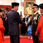 Presiden Jokowi Lantik Andika Perkasa sebagai KSAD