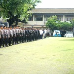 Pengamanan Bali Democracy Forum Berakhir, Dir Polair Polda Bali Pimpin Apel Konsolidasi
