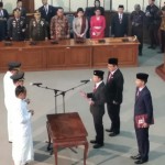 Ratusan Polisi Amankan Pelantikan Bupati dan Wakil Bupati Klungkung