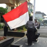 Kapolres Badung  Peringati Hari Ibu Ke-90, di Halaman Mapolres Badung