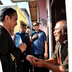 Presiden Nyalakan Listrik Gratis untuk Keluarga Tidak Mampu di Bogor