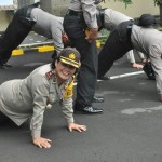 Seluruh Anggota Push Up Merupakan Tradisi Kepolisian Polres Badung