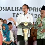 Presiden Jokowi Sosialisasikan Prioritas Penggunaan Dana Desa 2019 di Jatim