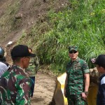 Lokasi Longsor & Dandim 1626/Bangli  Ajak Warga Tingkatkan Kewaspadaan