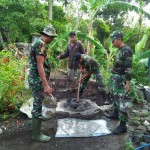 Peduli Warga Kurang Mampu, Kodim Tabanan Berikan Bantuan Jamban