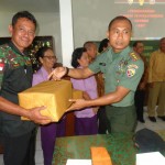 Kodim 1610/Klungkung Komsos Dengan KB TNI Untuk Jaga Soliditas