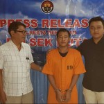 Tim Opsnal Polsek Kuta, Ciduk Pekalu Kernet Bus Menganiaya Seorang Perempuan