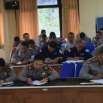 Anggota Polisi Tes Psikologi Pinjam Pakai Senjata Api Polri