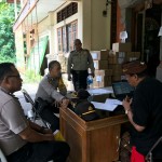 Tiba di Gudang KPU Kabag Ops Cek Proses Logistik Pemilu