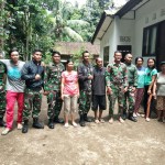 Suasana Haru Warga Iringi Kepulangan Satgas TMMD Kodim Bangli