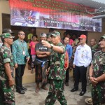 Pangdam IX/Udayana Tinjau Karya Bakti TNI Rehab RTLH