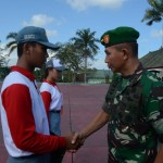 Pangdam IX/Udayana Tutup Penataran Kader Bela Negara Siswa SLTA seBali.
