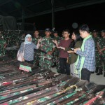 Kunjungi Satgas Pamtas RI-RDTL Sektor Barat Yonif Mekanis 741/GN, Tim Dispenad Liput Program Kegiatan Satgas