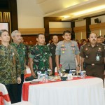 Kerjasama, Kodam IX/Udayana Gelar Komsos dengan Aparat Pemerintah Bali