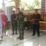 Kodim 1610/Klungkung Bersama Camat Banjarangkan Tinjau Kesiapan TMMD