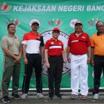 Polres Bangli Hadiri Peringatan Hari Bhakti Adhyaksa ke-59 di Lapangan Kapten Mudita Bangli