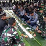 Syukuran Hut Bhayangkara, TNI-Polri Magibung
