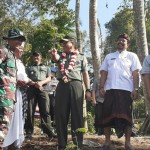 Kunjungan Tim Wasev Mabes TNI AD Ke Lokasi TMMD 105 Kodim Klungkung