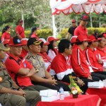 Serah Terima Api Obor Pekan Olahraga Provinsi (Porprov) Bali Ke-XIV Tahun 2019.