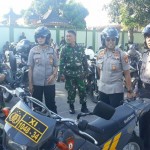 Bersama Dandim dan Kapolres Karangasem Pimpin Patroli Gabungan