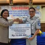 Polres Badung Gandeng PT Jasa Raharja Beri 50 SIM Gratis
