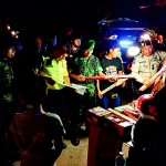 Jamin Keamanan Misa Malam Natal, Kodim 1626/Bangli Bersama Polres Lakukan Patroli Gabungan.
