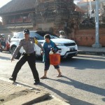 Meskipun Hujan Arus Lalu Lintas, Harus Tetap Diatur